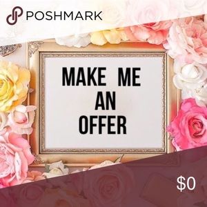 Will consider all offers and answer any questions.